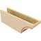 Ekena Millwork 6in. W x 8in. H x 24in. L Rivera Woodgrain TimberThane Rafter Tail, Primed Tan RFTUR06X08X24RIVRCPR - alternate 5